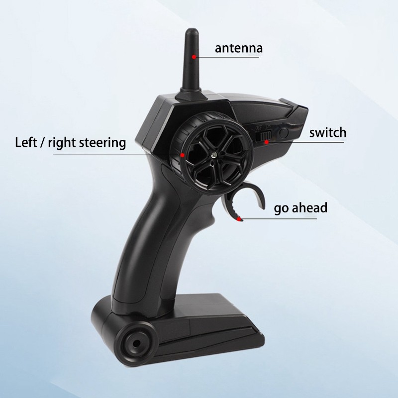 2.4Ghz 10KM/H Dual Motor High Speed Remote Control Boat Swimming Pool ...