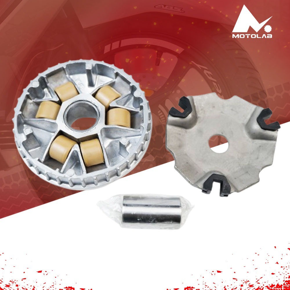 Motolab Motorcycle Drive Pulley Assy for Beat, Click, Mio, Adv, Nmax ...