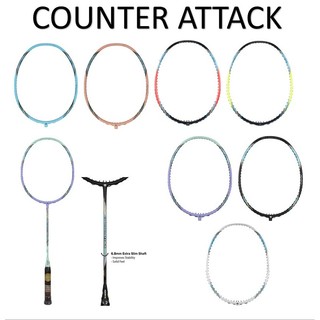 APACS COUNTER ATTACK BADMINTON RACKET MAX 35LBS | Shopee Philippines