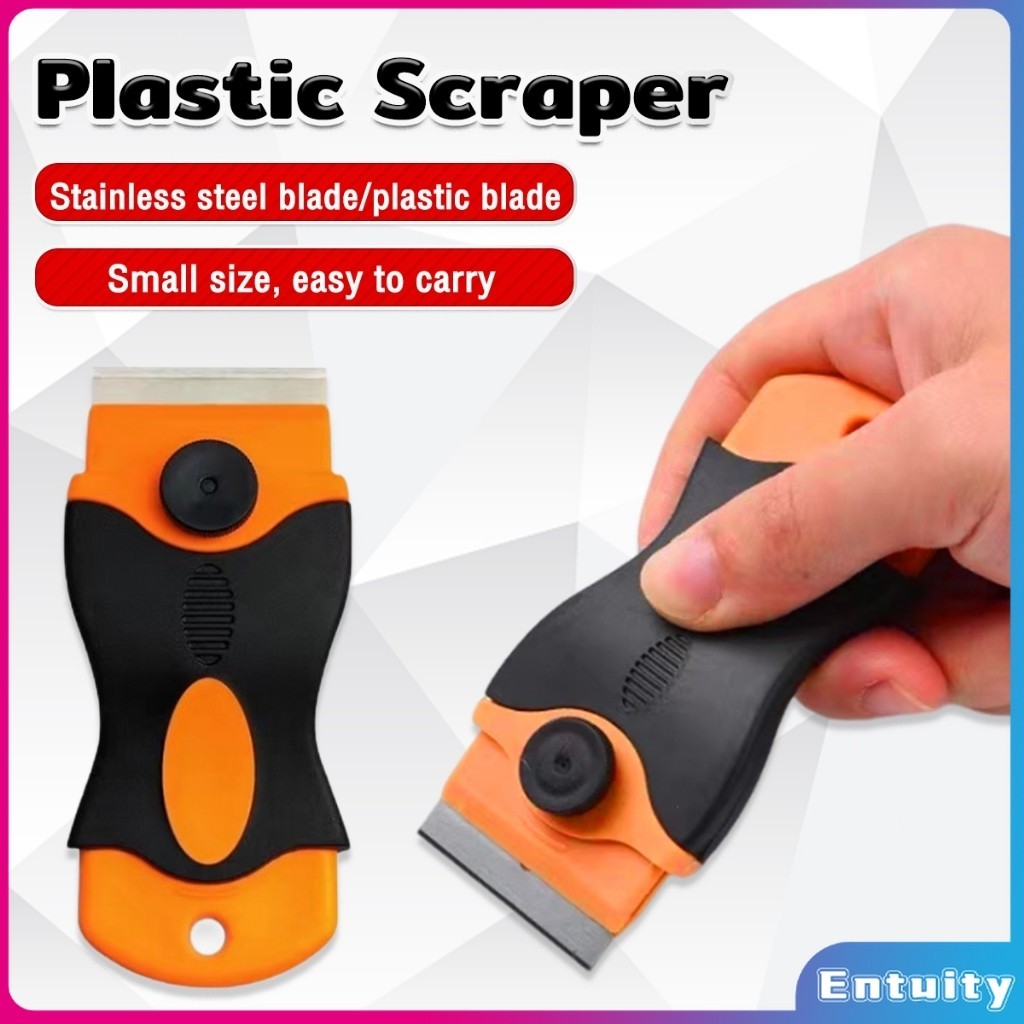 ET Plastic Car Sticker Remover Edge Blade Scraper Window Spatula Tools ...