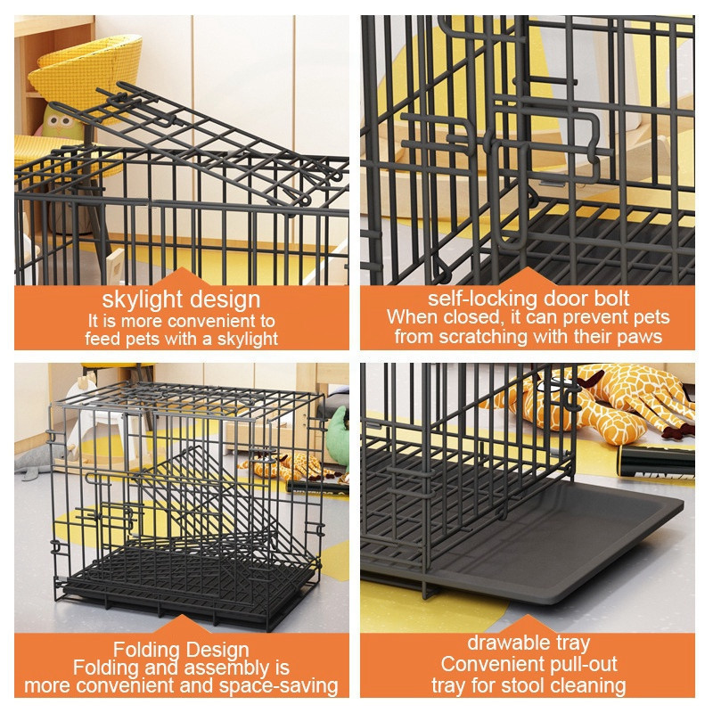 DIY Foldable 3 layers Cat Cage Stackable Cage for Cat Villa Collapsible ...