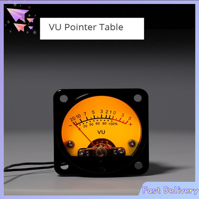 Flash sale! 45mm Big Vu Meter Stereo Amplifier Board Backlight Power ...