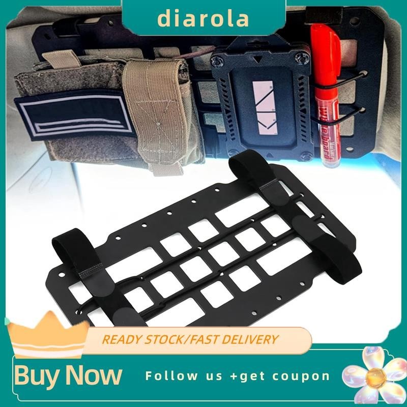 【diarola】Car Sun Visor Organizer, Vehicle Rigid Molle Panel, Pickup