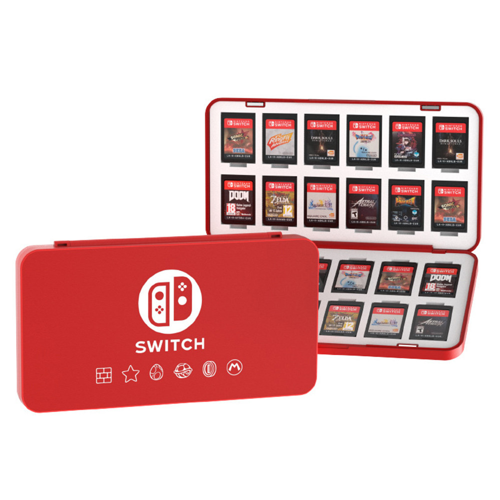 24in1 Magnetic Game Card Case Cover Storage Box Holder For Nintendo Switch /Lite