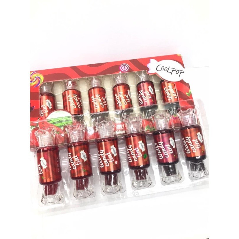 COOLPOP WATER CANDY LIPTINT SIX DIFFERENT COLORS LONG LASTING ...