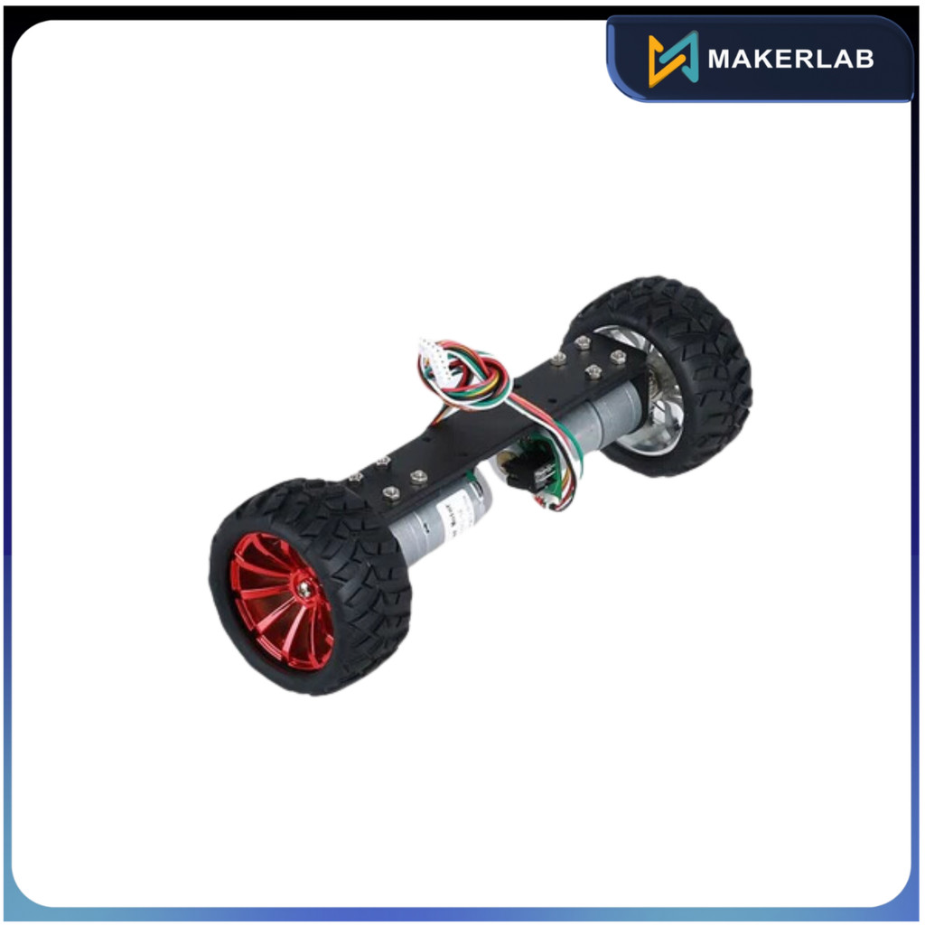 Two Wheel Balance Car Chassis with JGA25 Motor Kit | Shopee Philippines