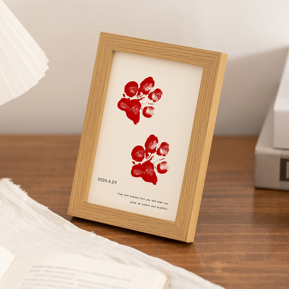 Paw Print Dog Frame Modern Style Decorative Ornaments For Home/Office ...