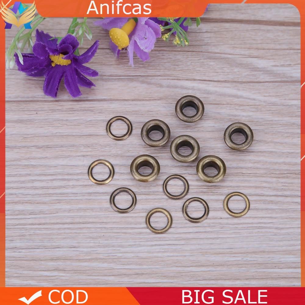 100sets Eyelet with Washer Leather Craft Repair Grommet 4mm 5mm 6mm 8mm ...