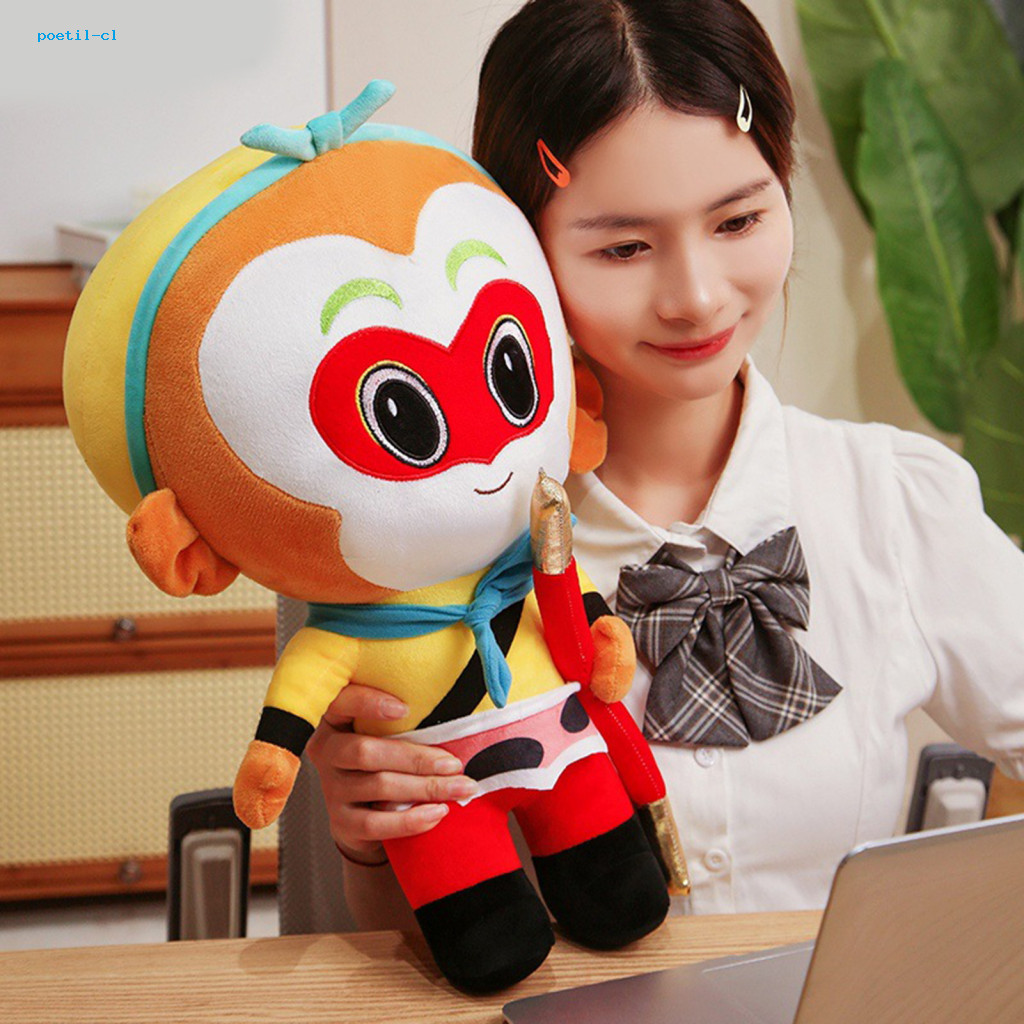 poetil Kids Companion Sun Wukong Collectible Dolls Sun Wukong Plush Toy