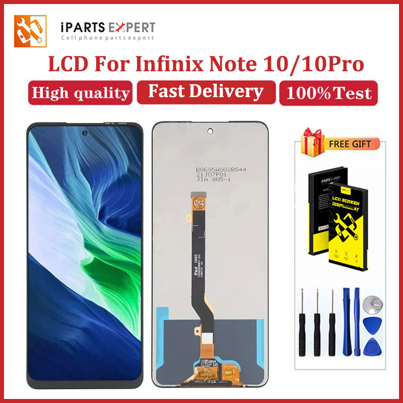 IPARTSEXPERT LCD Display For Infinix Note 10 Pro X695 LCD Touch Screen ...