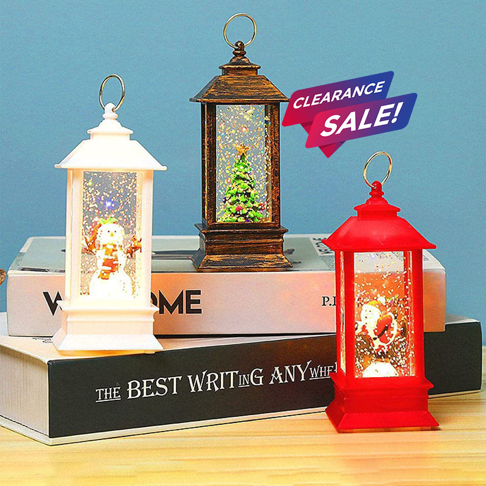 Mimi CLEARANCE SALE Christmas Lighted Water Lantern Battery Operated ...