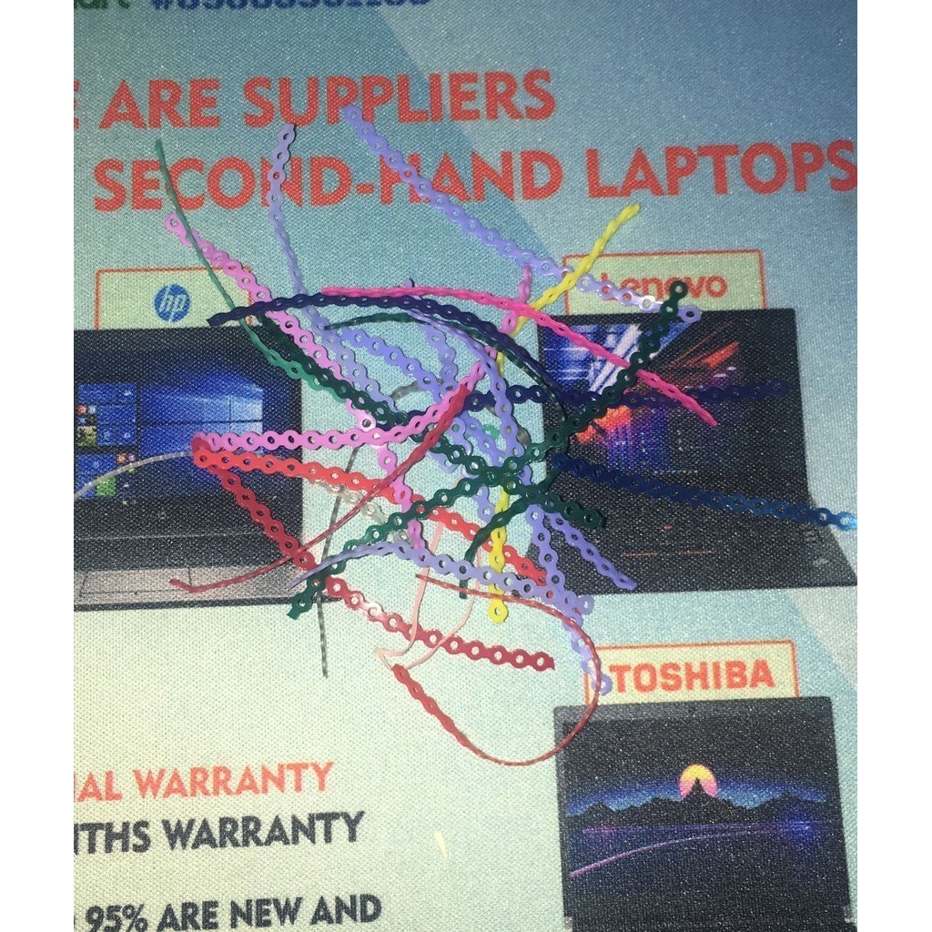 Amazing [FLEX] Colorful Power Chain Band Rubber Colors Braces (Per