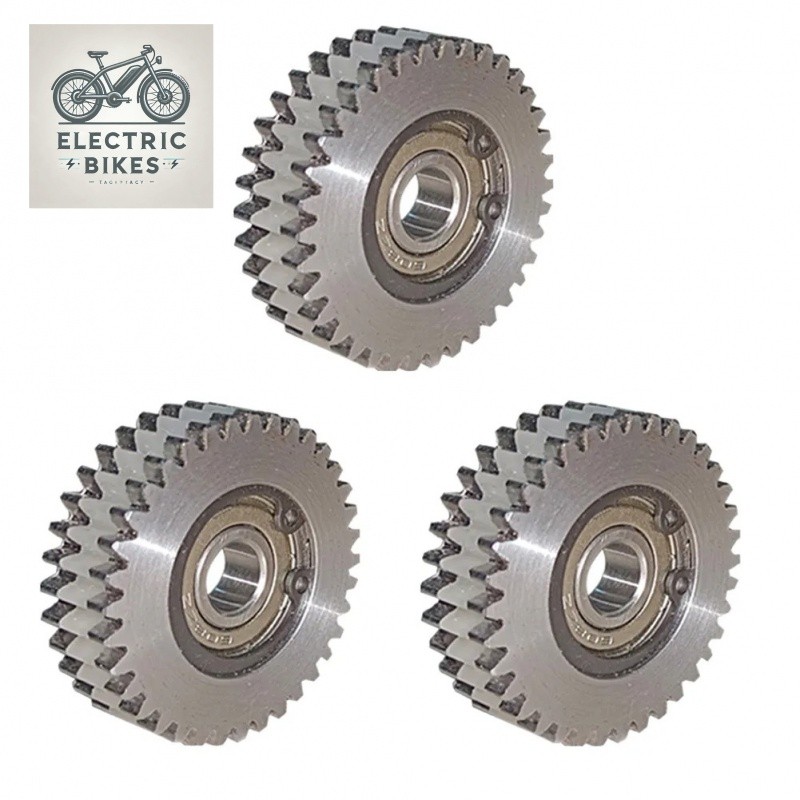 1.5 Mod 32T Steel Pinion Gear – Hardened #45 Steel, Step Bore 12mm, OD 51mm, Height 15mm 5 thumbnail image