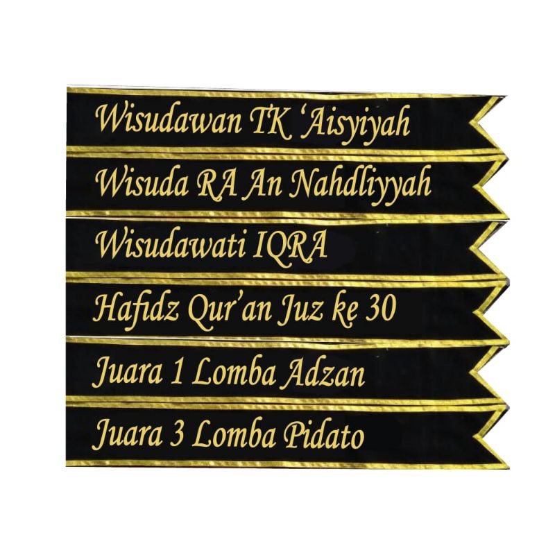 Graduation Sash (1St Anniversary) CUSTOM Sash, Ribbon LIST Sash Can ...