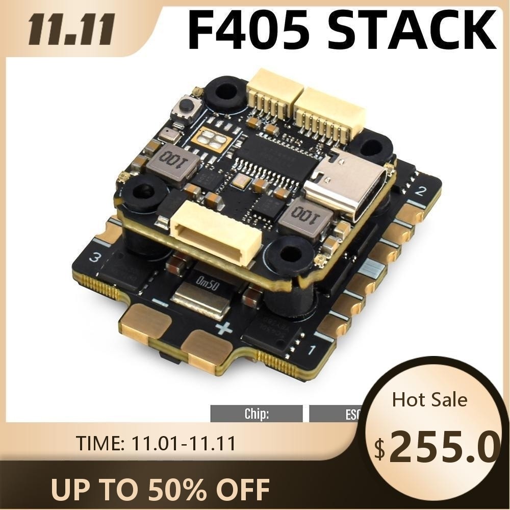 9IMOD MINI F405 Flight Stack 60A ESC 3-8S Lipo 20x20mm ICM42688 Gyro ...