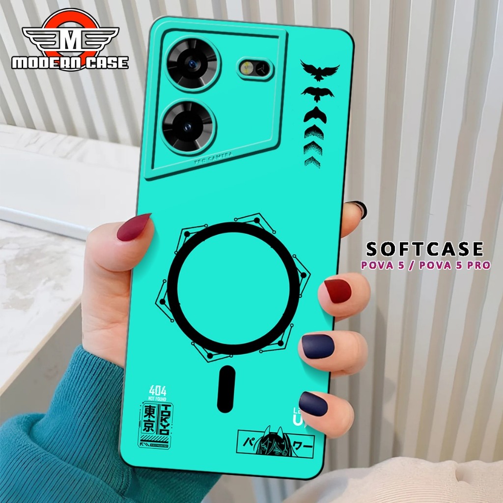 HP Latest TECNO POVA 5/POVA 5 PRO Flexible Silicone Softcase 2024 ...