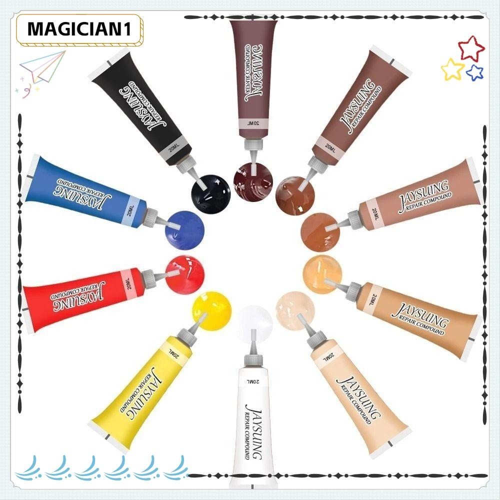 MAGICIAN1 20ml Leather Repair Gel, Couch Jacket Repair Scratch