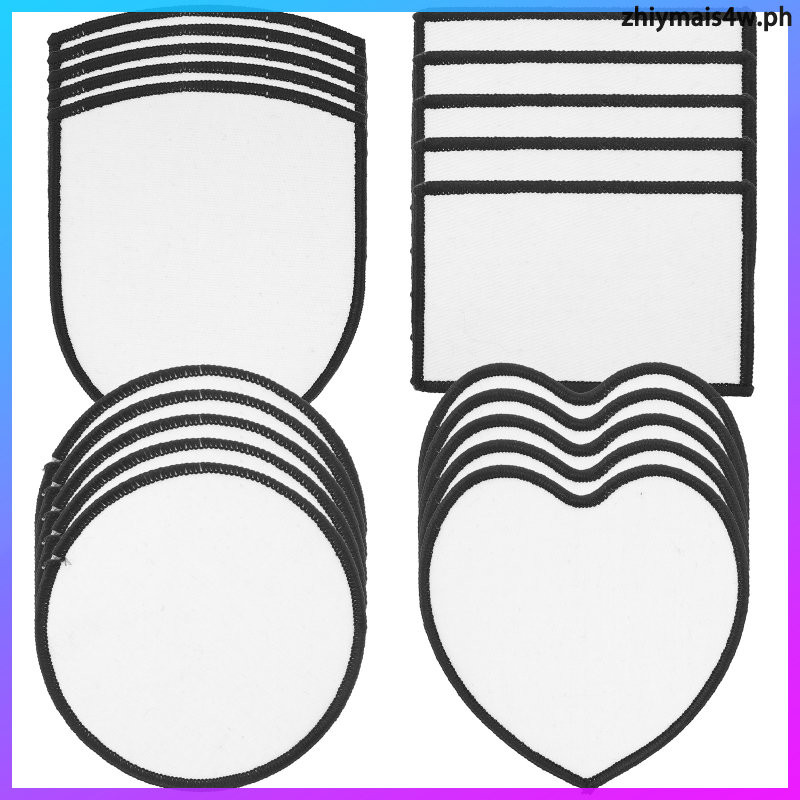 Blank Clothes Patches Embroidery Applique Heat Transfer Repair