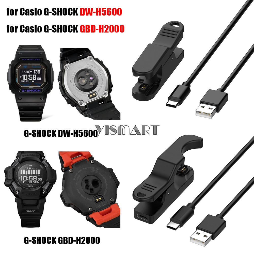 USB Clip Charger For Casio G-Shock DW-H5600 Fast Charging Cable For G Shock Gbd H2000 Watch Cord I.324732525 - View #6
