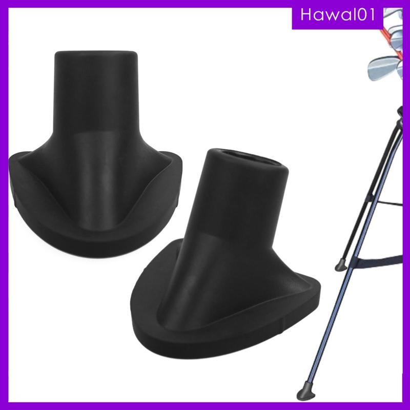 [Hawal] 2x Golf Bag Stand Replacement Feet Strong Replaceable Feet