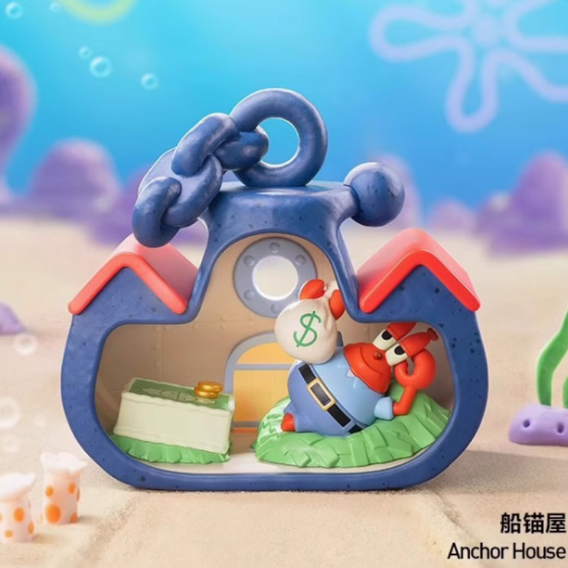 POPMART SpongeBob SquarePants Carnival Anniversary Series Figures Cute Gift  pop mart blind box figures gift