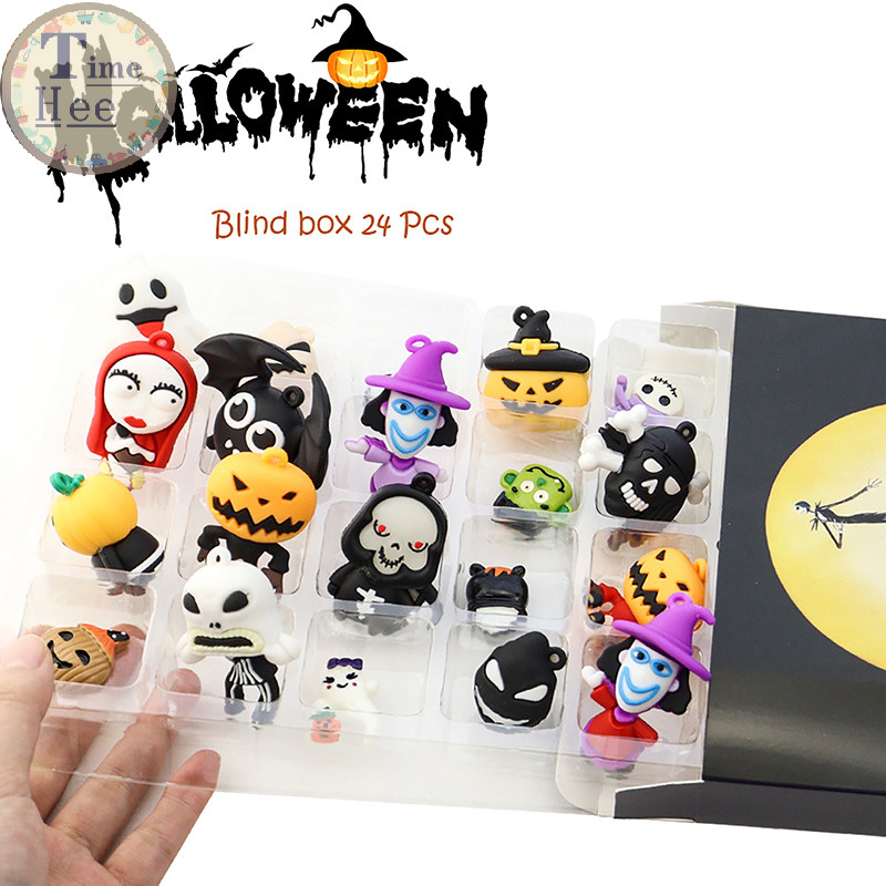 TIMEHEE Halloween Advent Calendar 2024 - Contains 24 Gifts Horror ...