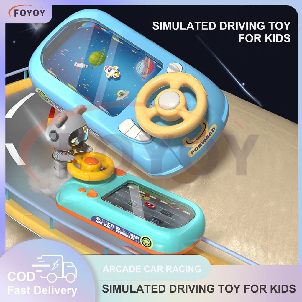 Foyoy Simulated Driving Toy for Kids Boy USB Rechargeable Battery Dual ...