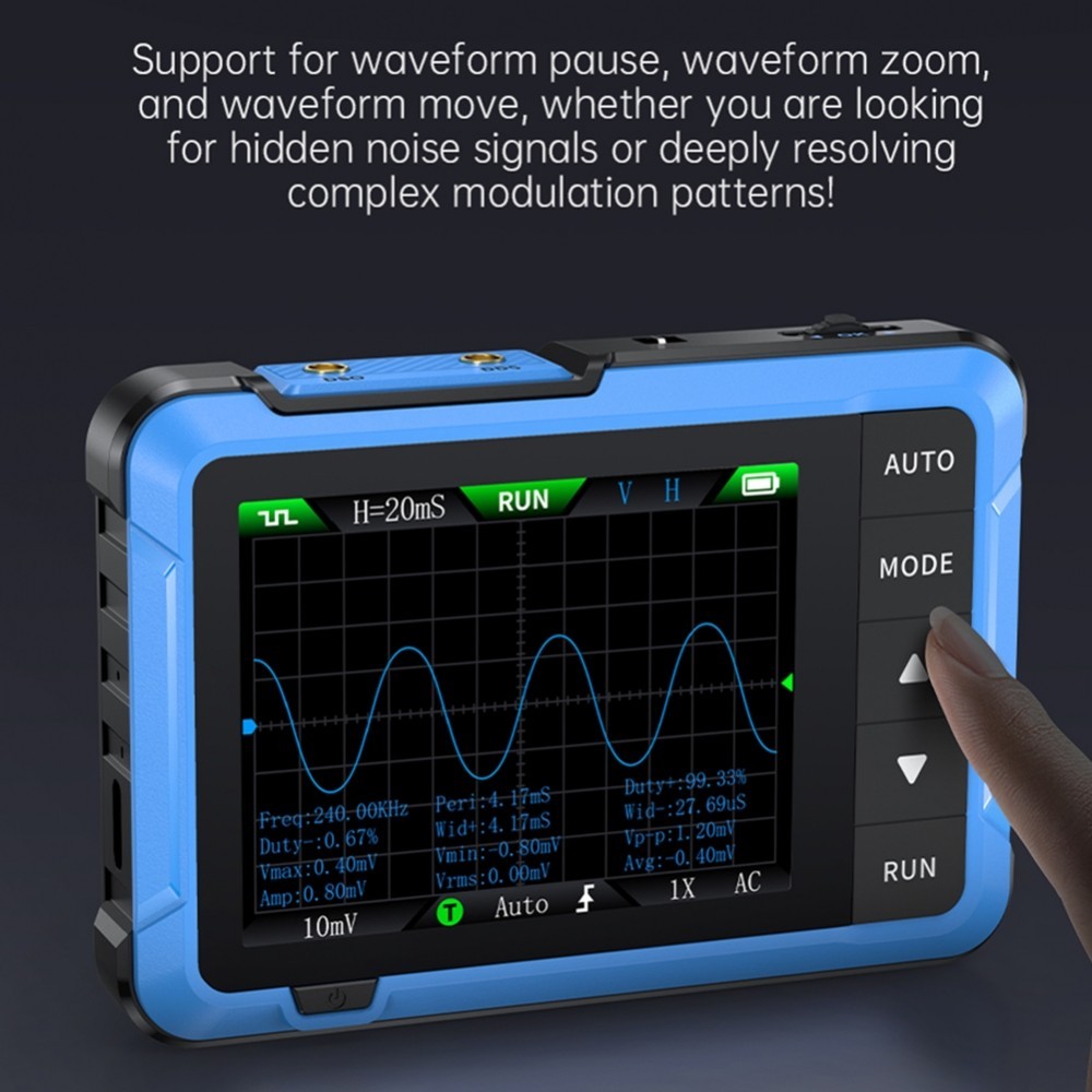 DSO510 Handheld Small Digital Oscilloscope Multifunction Signal