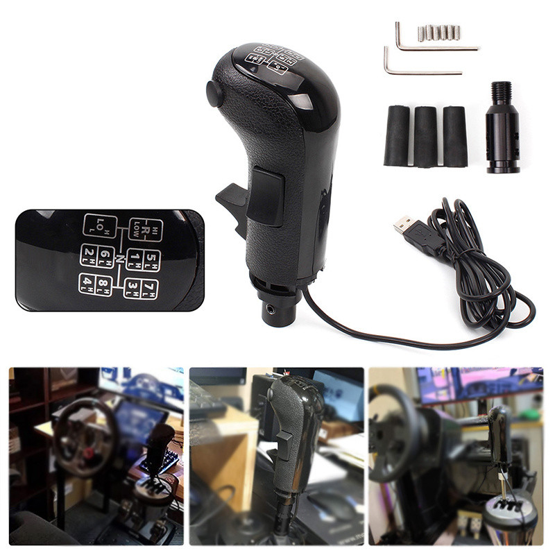 USB Racing Game Joystick Simulator Gearshift Knob For Logitech G29 G27 ...