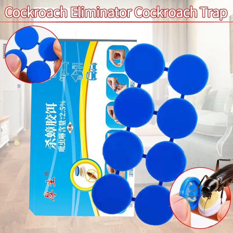 Japan Cockroach Killer Powerful 8 capsules cockroach killer gel Safe ...