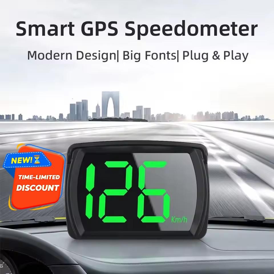 Universal Head-up Display Car Digital Gps Speedometer Projector Screen ...