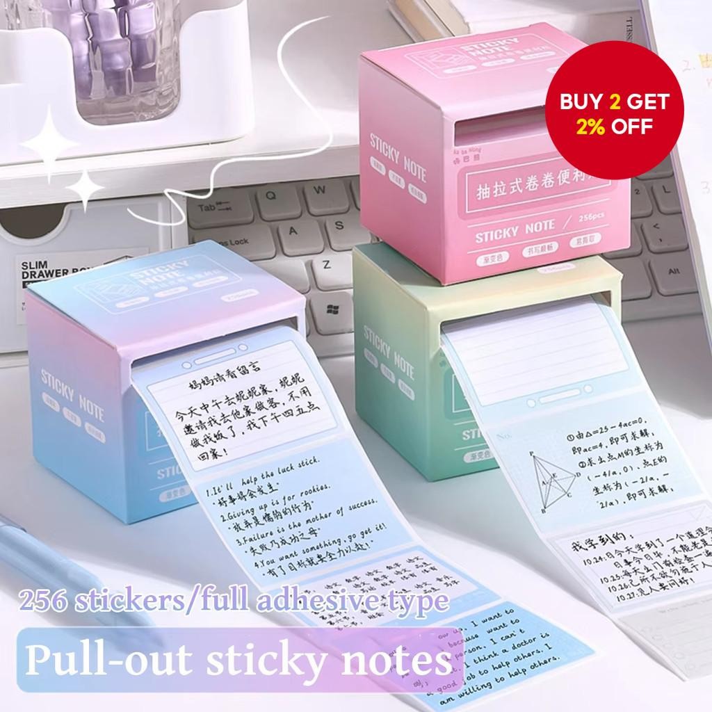 Writable Roll Sticker Sticky Notes Set – Portable Info Labels, Easy to ...