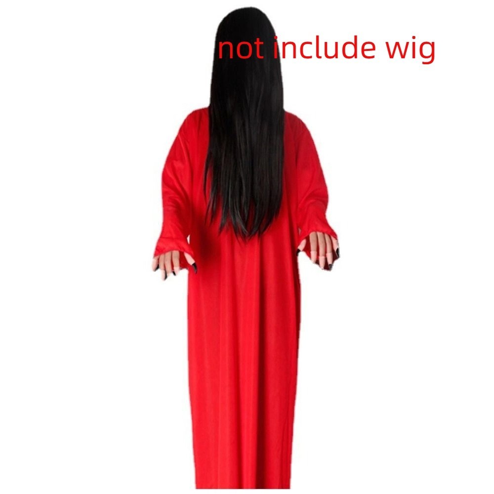 open lace back dress BGROEST-cloth Halloween Lady Dress Halloween Horror Ghost Bride Lost Costume  Game Costume Bar Stage Demon Costume (Color : Red, Size : One size) :  Amazon.co.uk: Toys & Games
