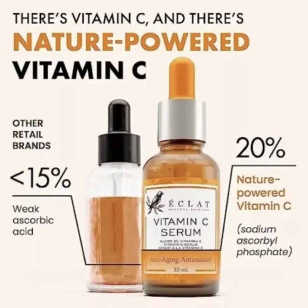 Eclat Vitamin C Serum Anti Aging Antioxidant 30ml Shopee Philippines