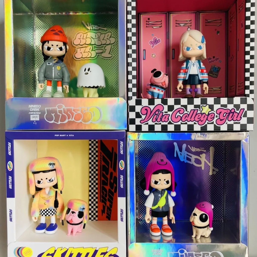 Popmart Vita alpha ma-1 Ask About Limited Edition Elevator Graduation ...