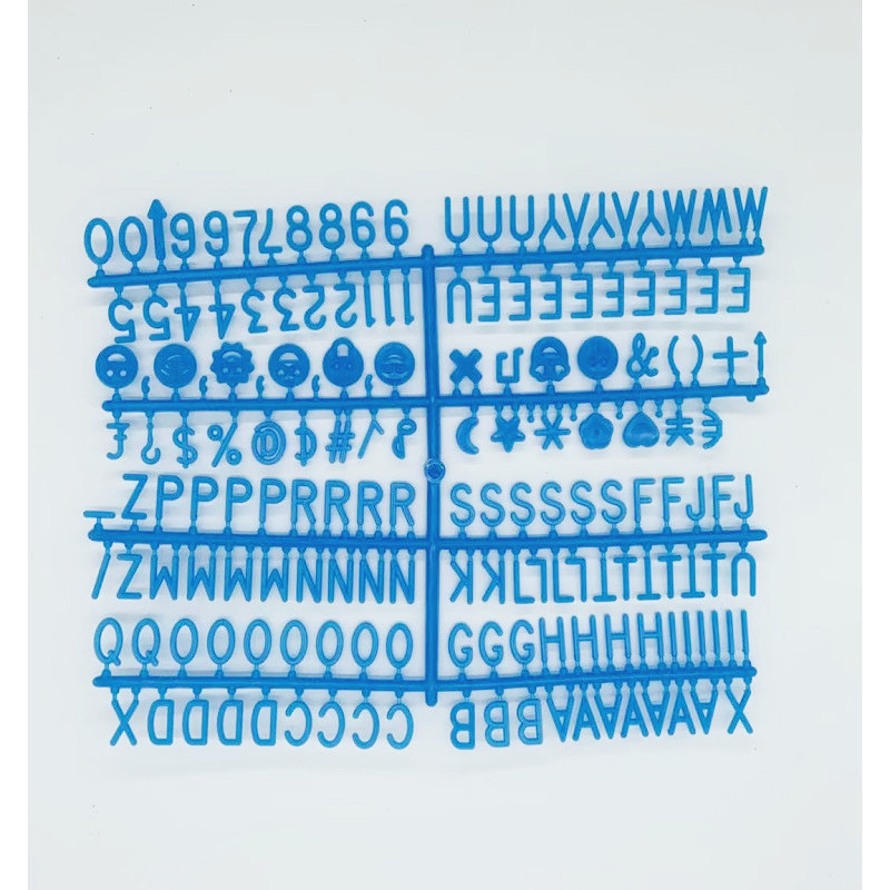 Multicolor 170pcs Letters and Symbols in one piece Alphabets Changeable ...