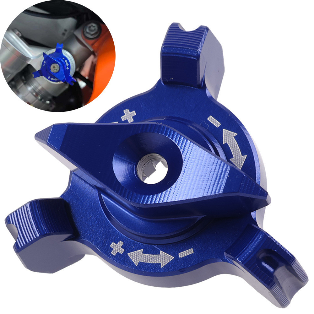 Motorcycle 48mm Front Fork Knob Adjuster – CNC Aluminum, Multi-Color, Fits KTM EXC SX SXF Models