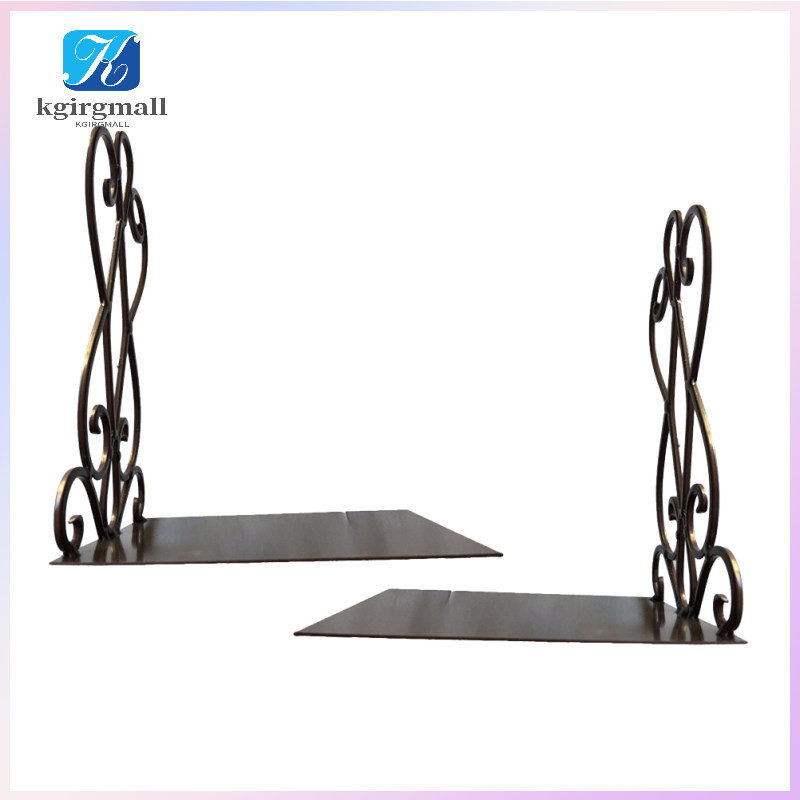 Student Bookends Stationery for Students Shelf Retro Organiser Metal ...