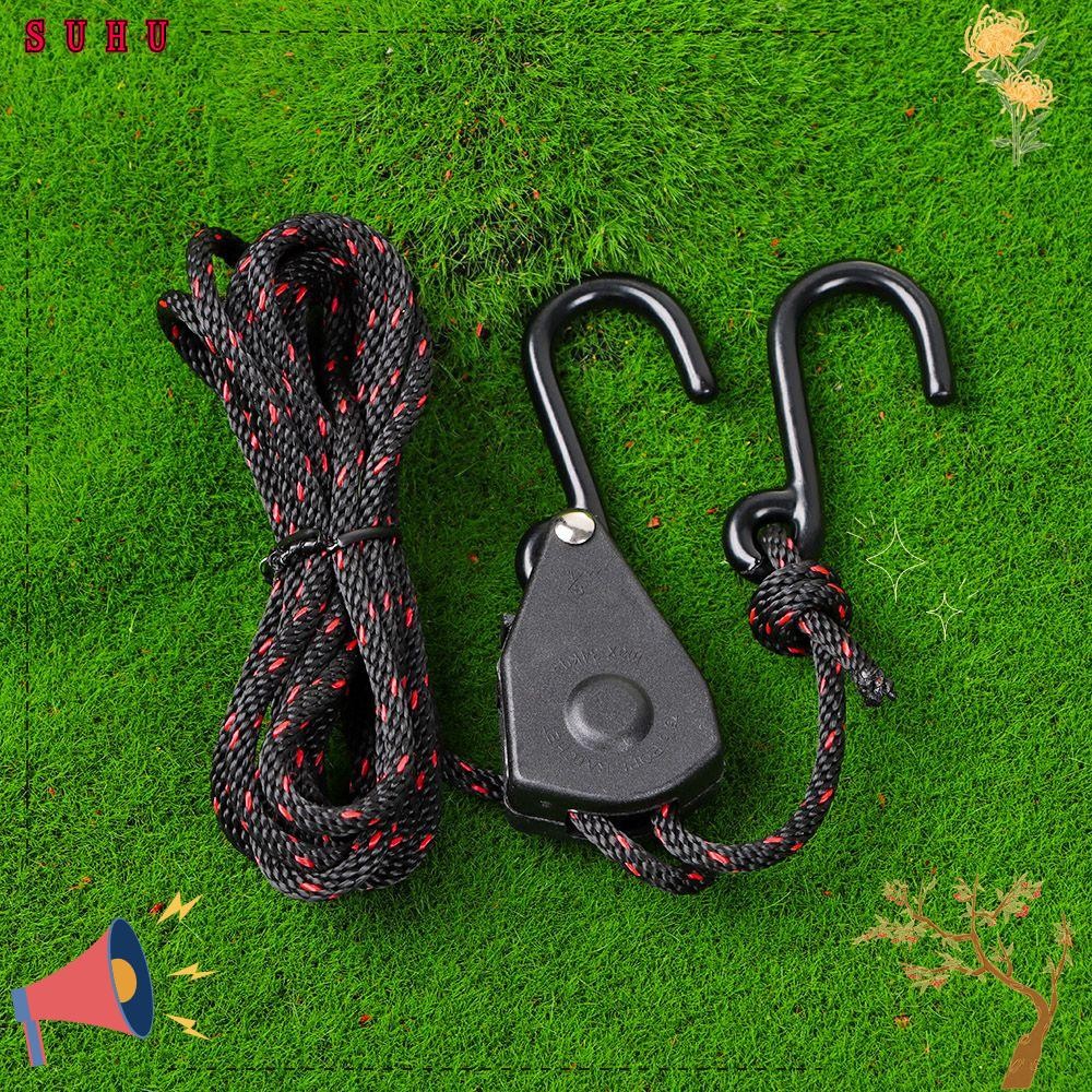 SUHU Adjustable Rope Fastener 5 Styles Lights Lifting Awning Wind Rope ...