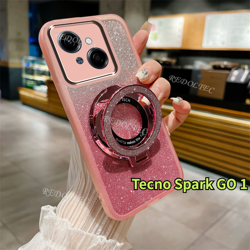 Casing Tecno Spark GO 1 / Spark GO 1S 2024 New Design Transparent ...