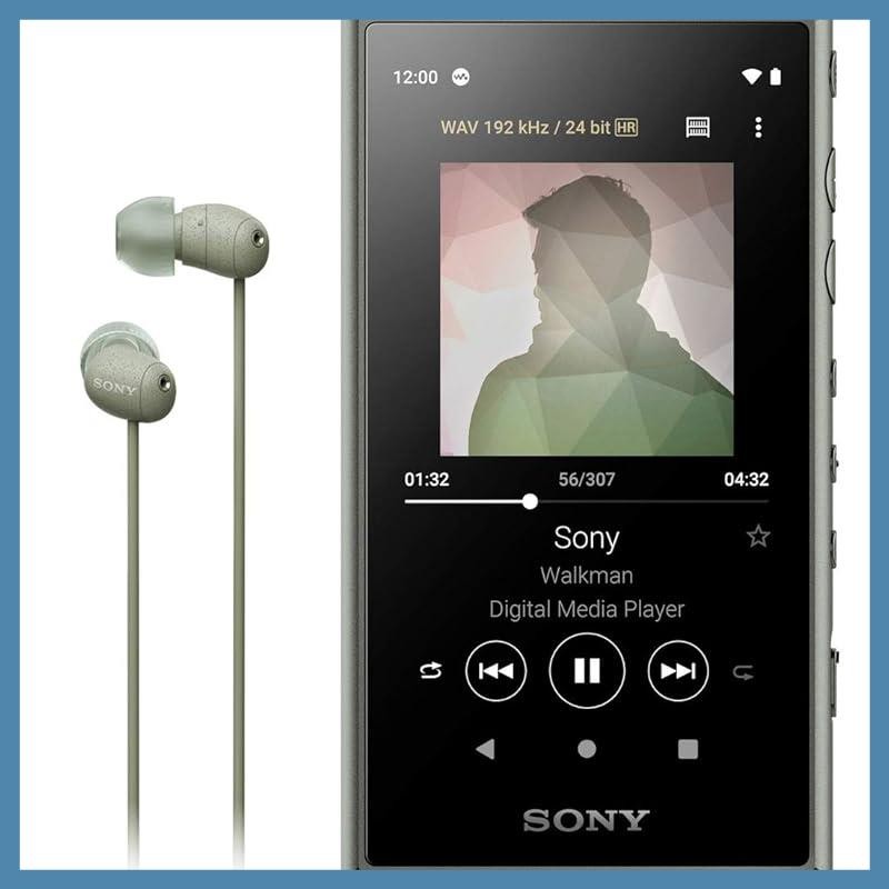 Sony Walkman 16GB A Series NW-A105HN: High-Resolution / MP3 Player ...