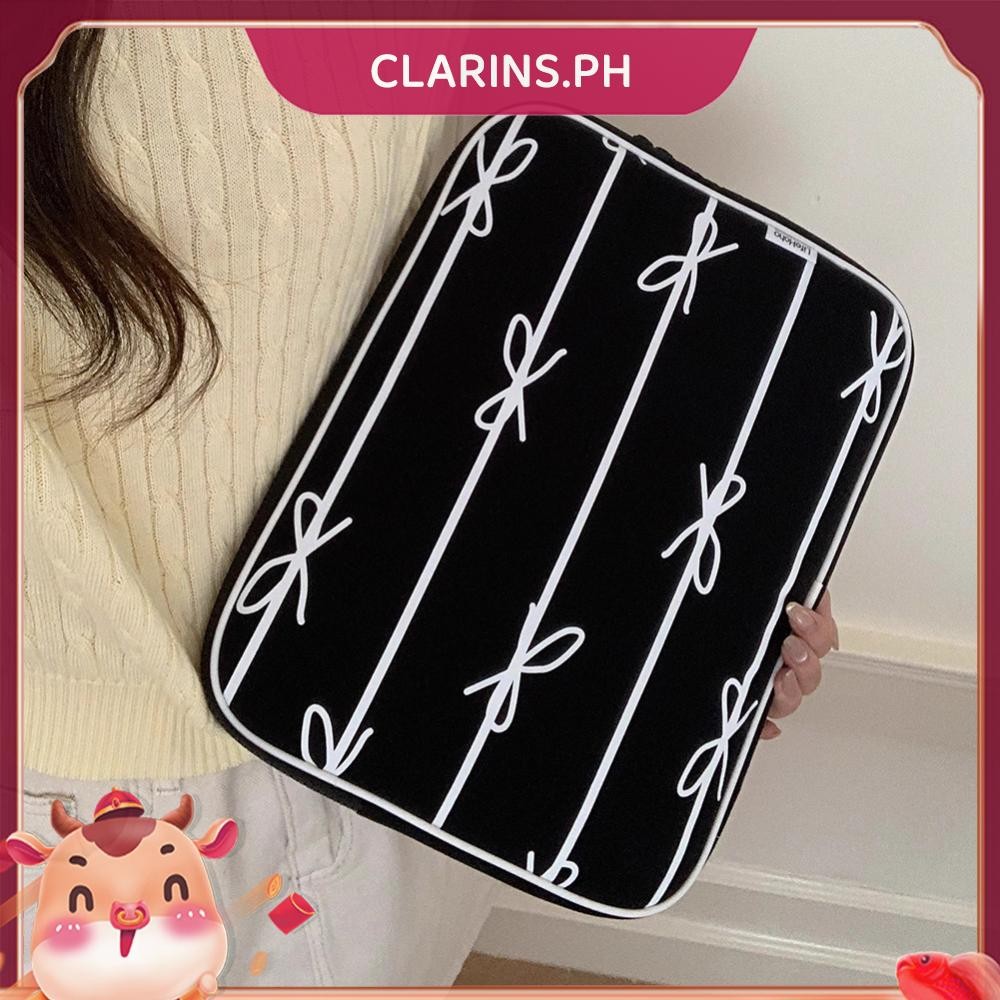 [clarins.ph] 11/13/15in Cute Bow Laptop Carrying Case Puffy Laptop Bag ...