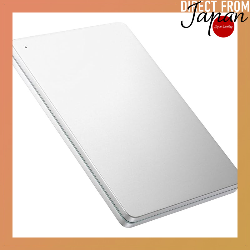 IO Data Portable External Hard Drive 1TB/2TB, UltraSlim Aluminum