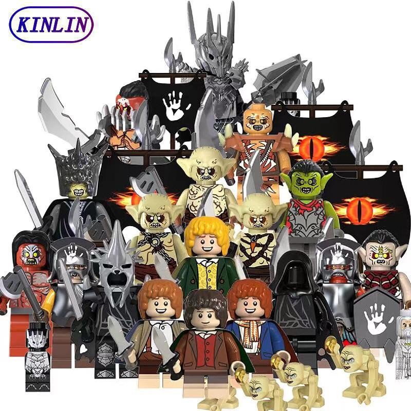 Lord of the Rings Action Figures Building Block Toys Goblin Angmar ...
