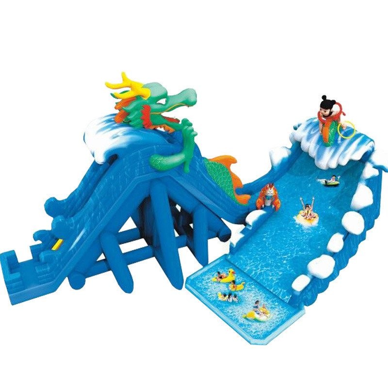 Inflatable Pool Water Park Planning Bracket Pool Water Entrance ...