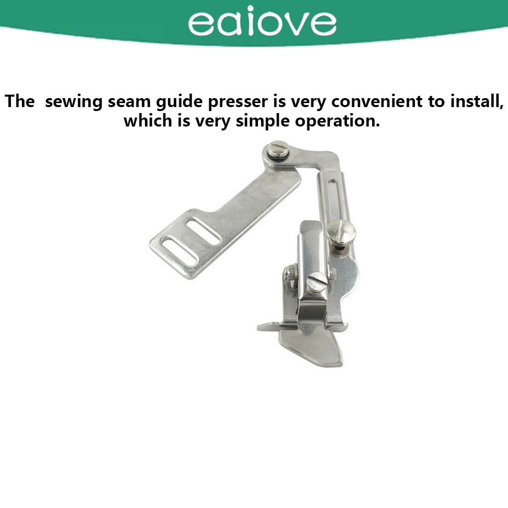Sewing Machine Seam Guide Presser Stainless Spare Industrial Foot Parts