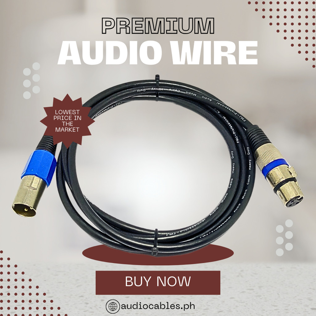 DMX Cable Connection for Mic Mixing and Audio Cable Cord XLR Female to