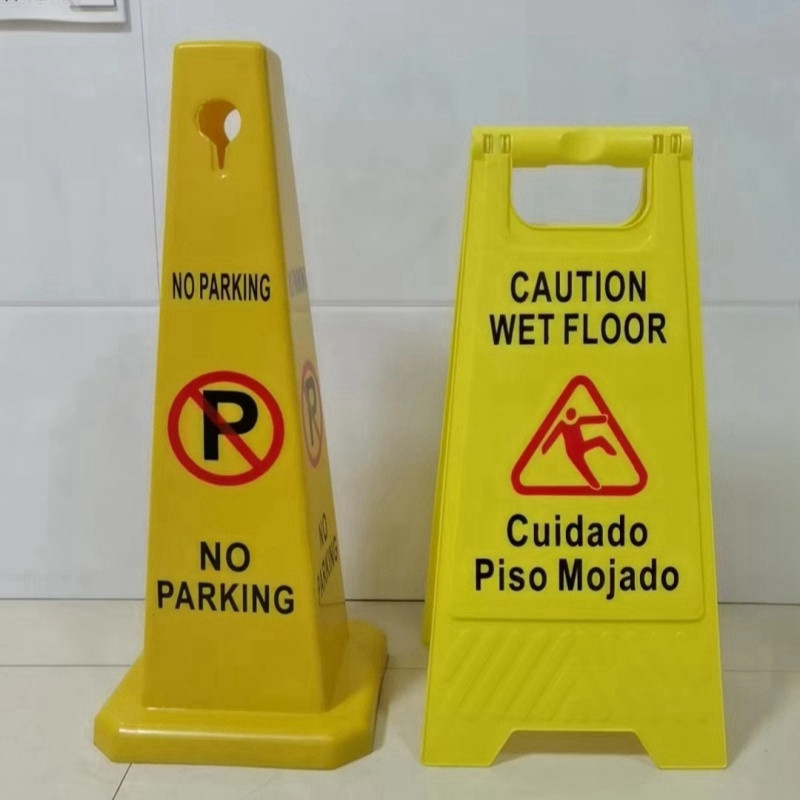 （COD）safety warning No parking signs Caution Wet Warning Sign Caution ...