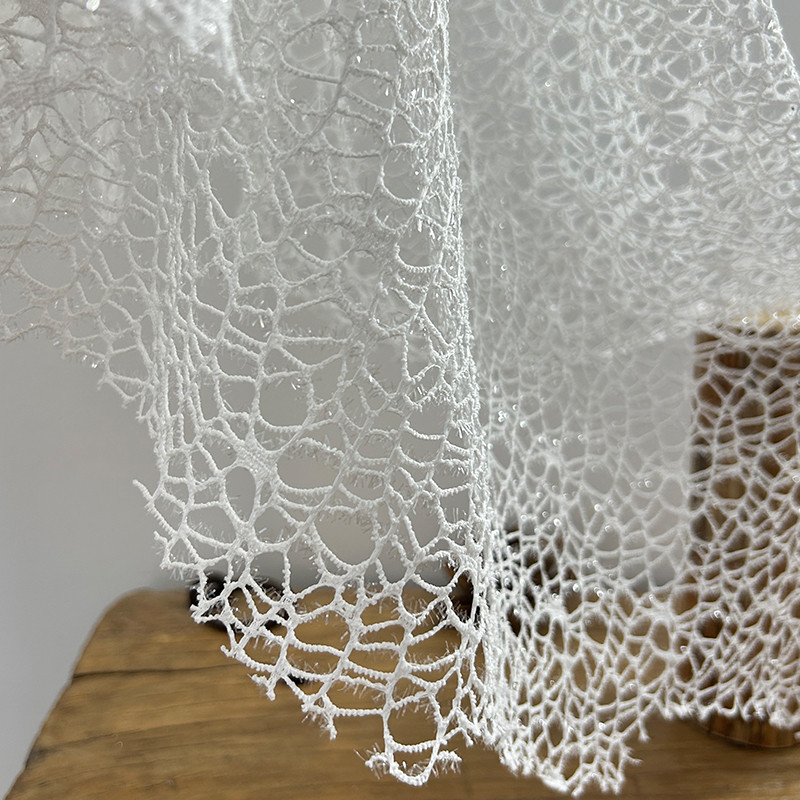 Three-Dimensional Glass Silk Irregular Mesh Fabric Hollow Mesh See ...