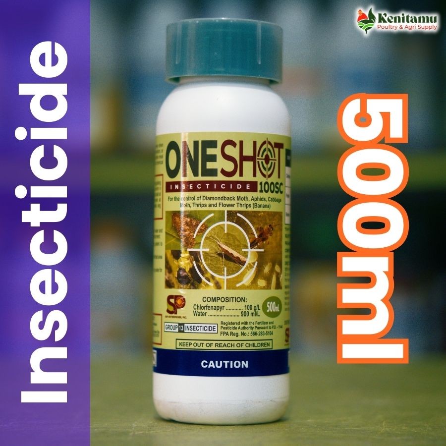 OneShot 100SC Insecticide 500ml | Fast-Acting Control for Thrips & Fall ...